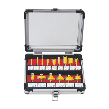QK0715003 - 15PCS/SET  ROUTER   BIT